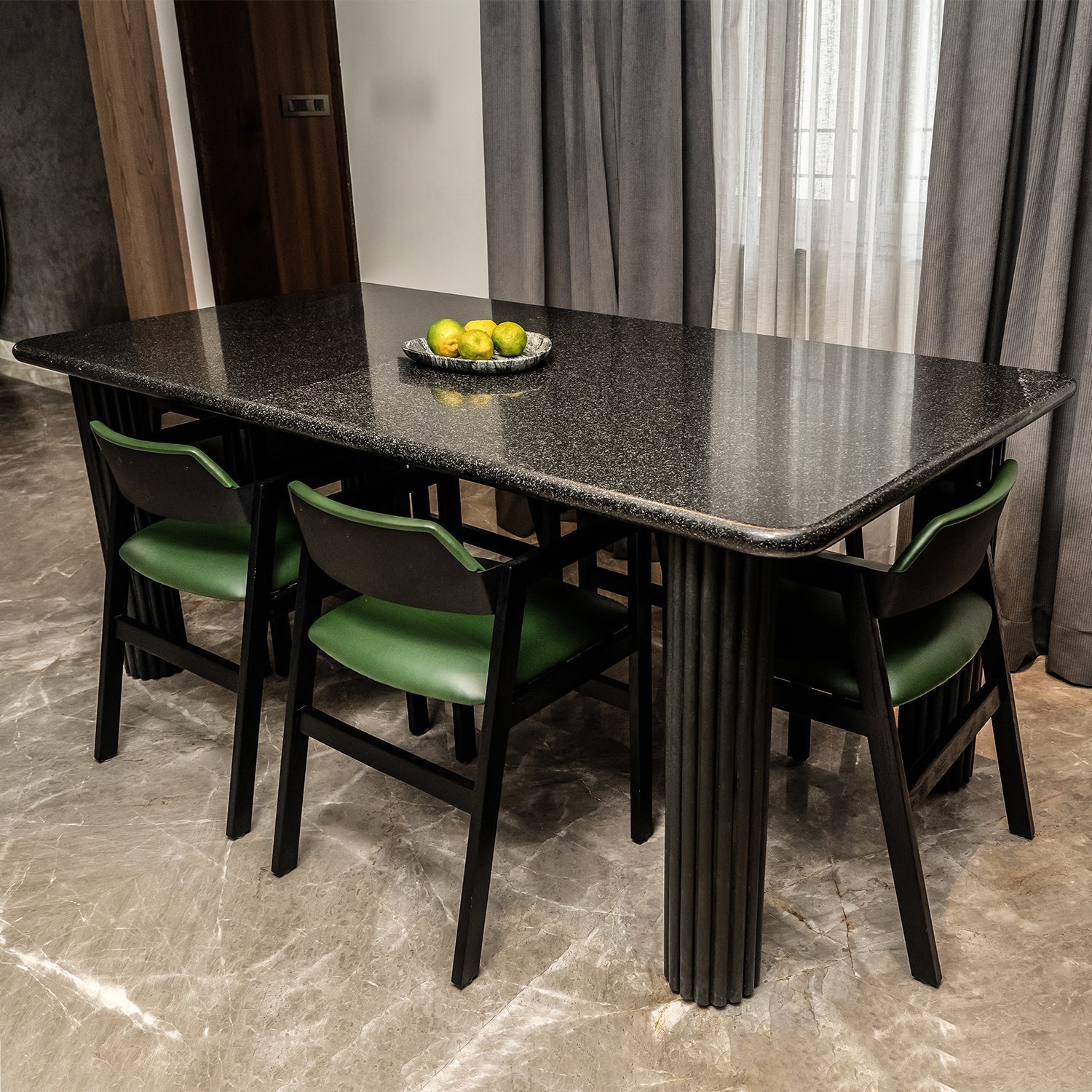 Fluted Dining Table