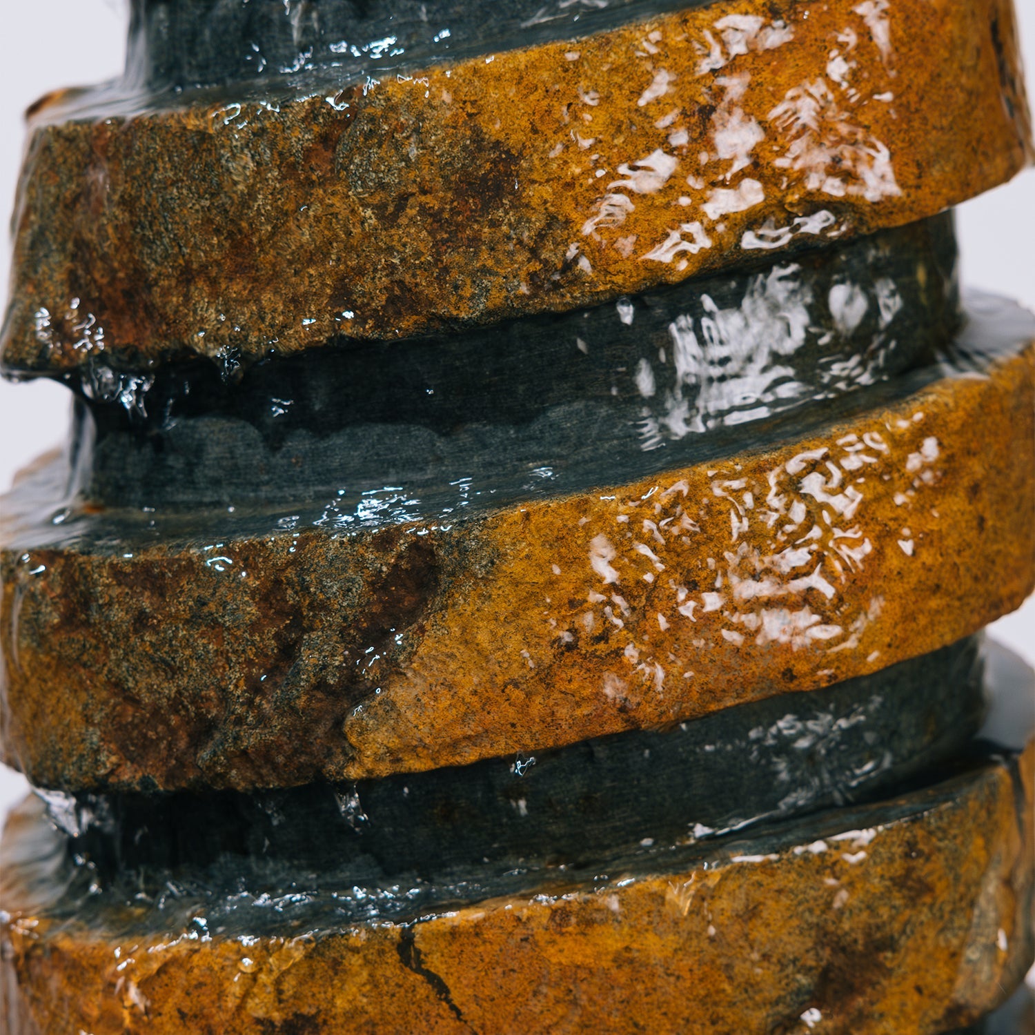 Spiral Boulder Fountain