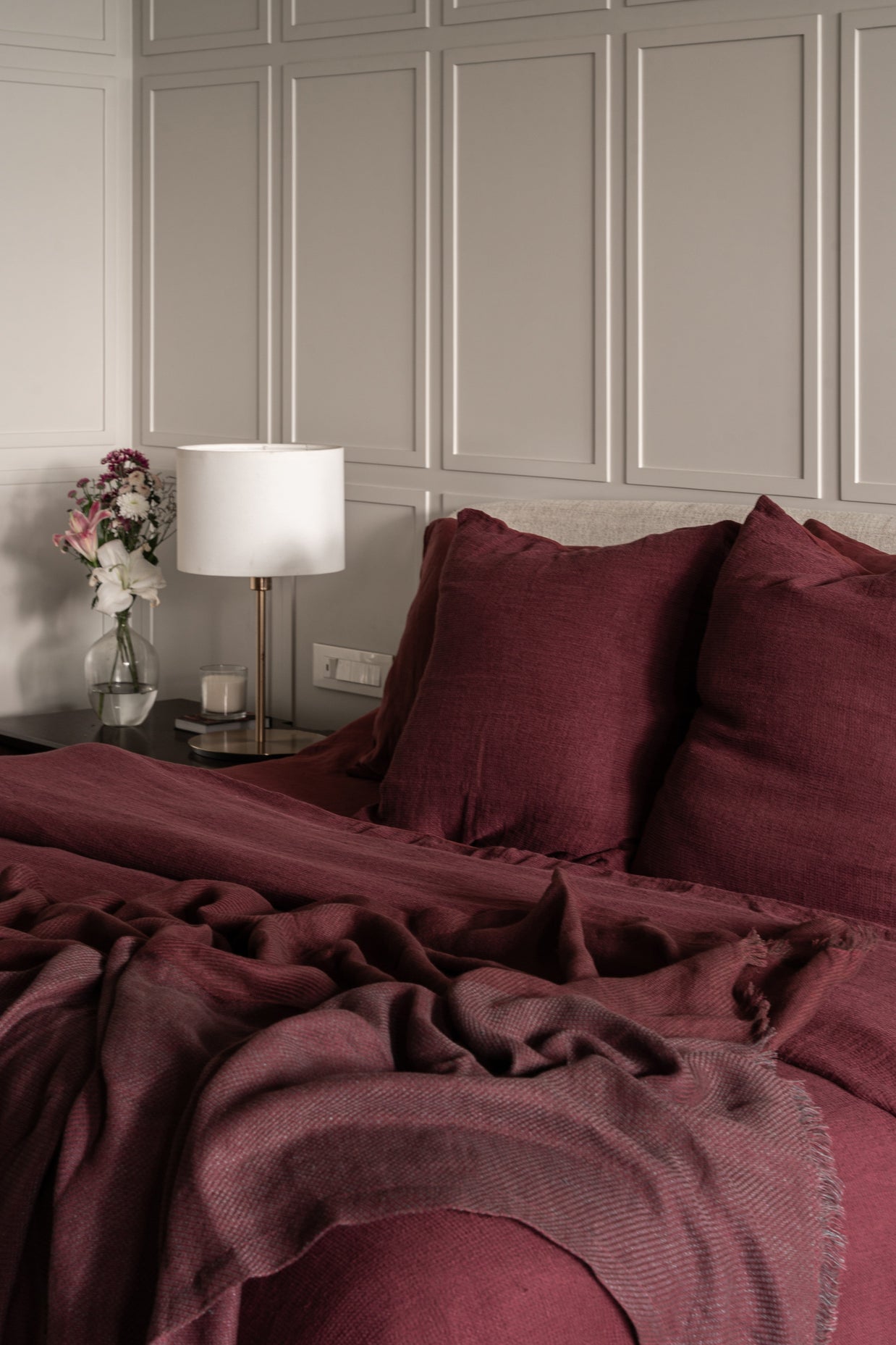 Berry duvet cover