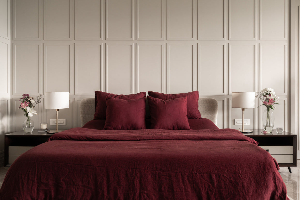 Berry duvet cover