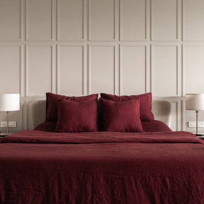 Berry duvet cover