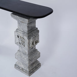 Temple Pedestal Console