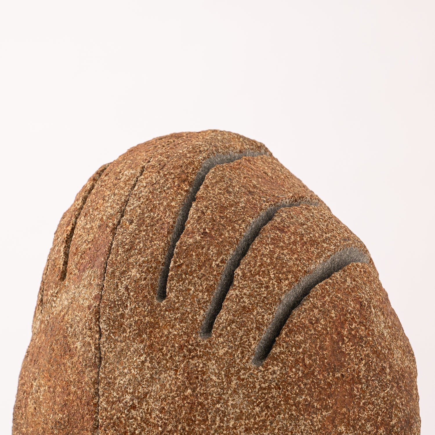 Striped Boulder Lamp