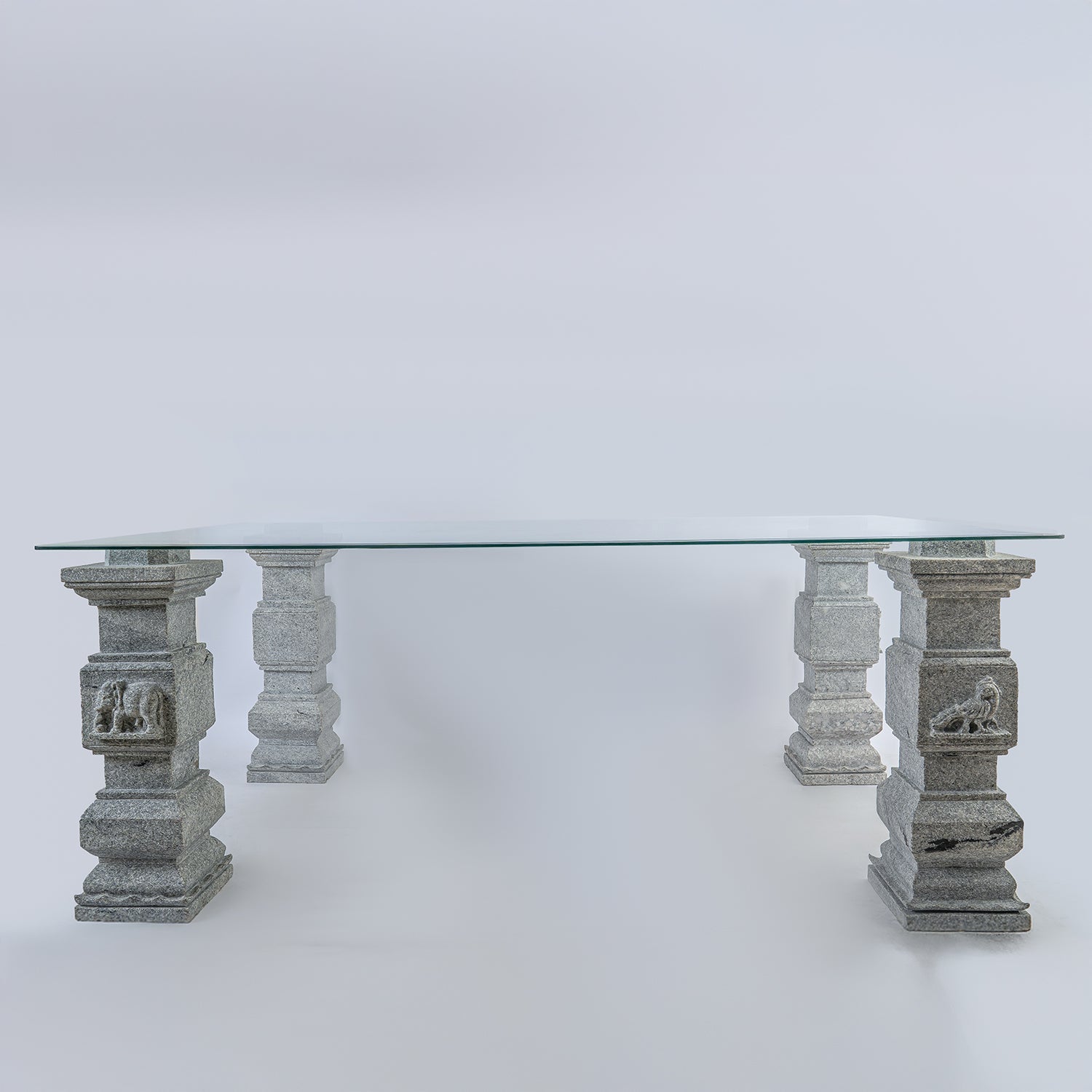 Temple Pedestal Dining Table