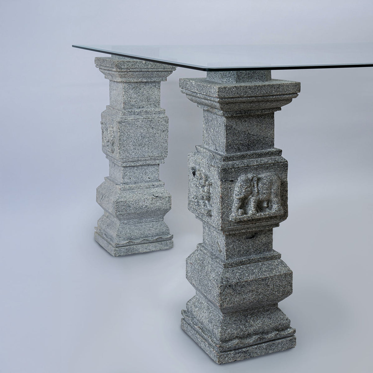 Temple Pedestal Dining Table