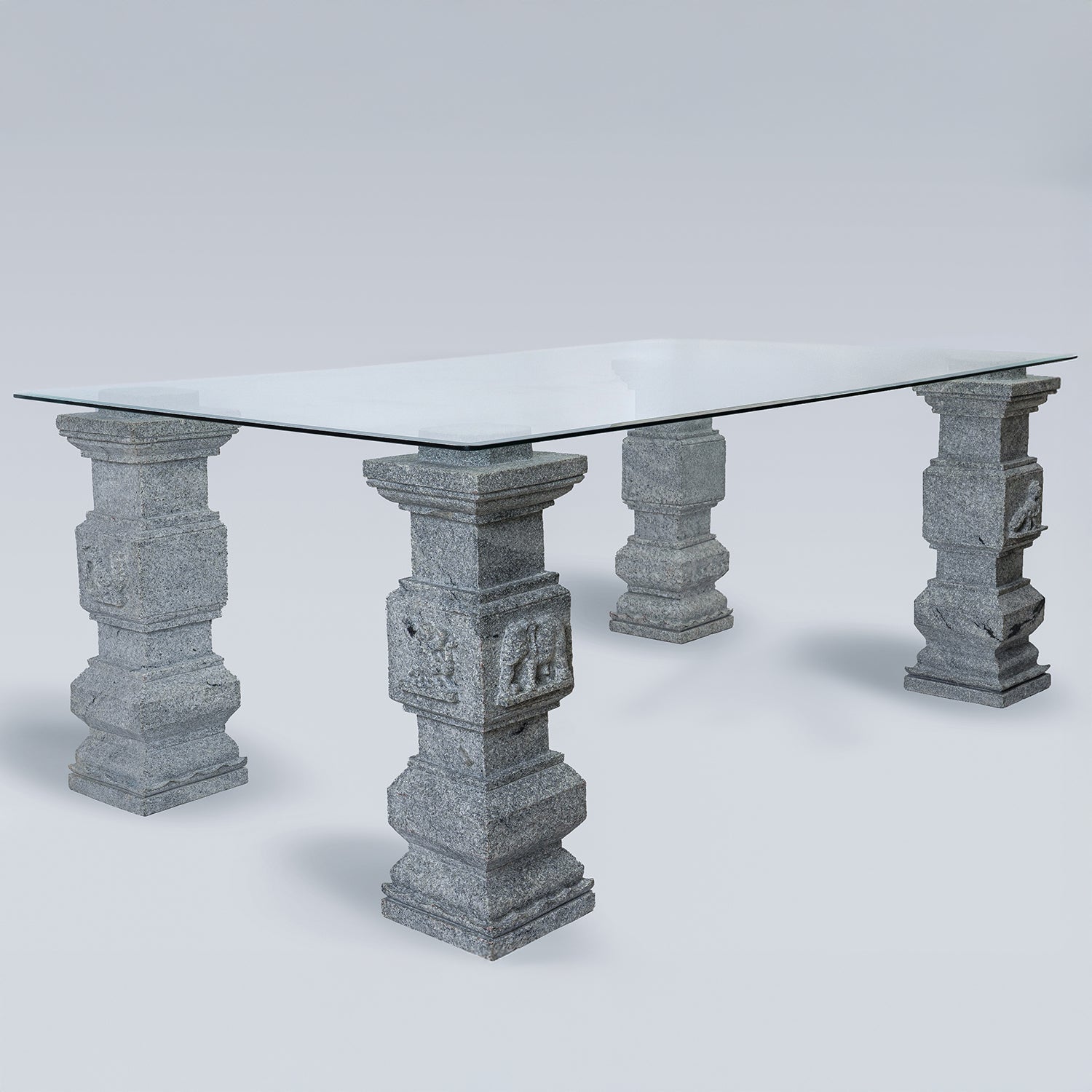 Temple Pedestal Dining Table