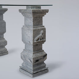 Temple Pedestal Dining Table