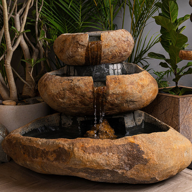 Cascade Fountain Trio