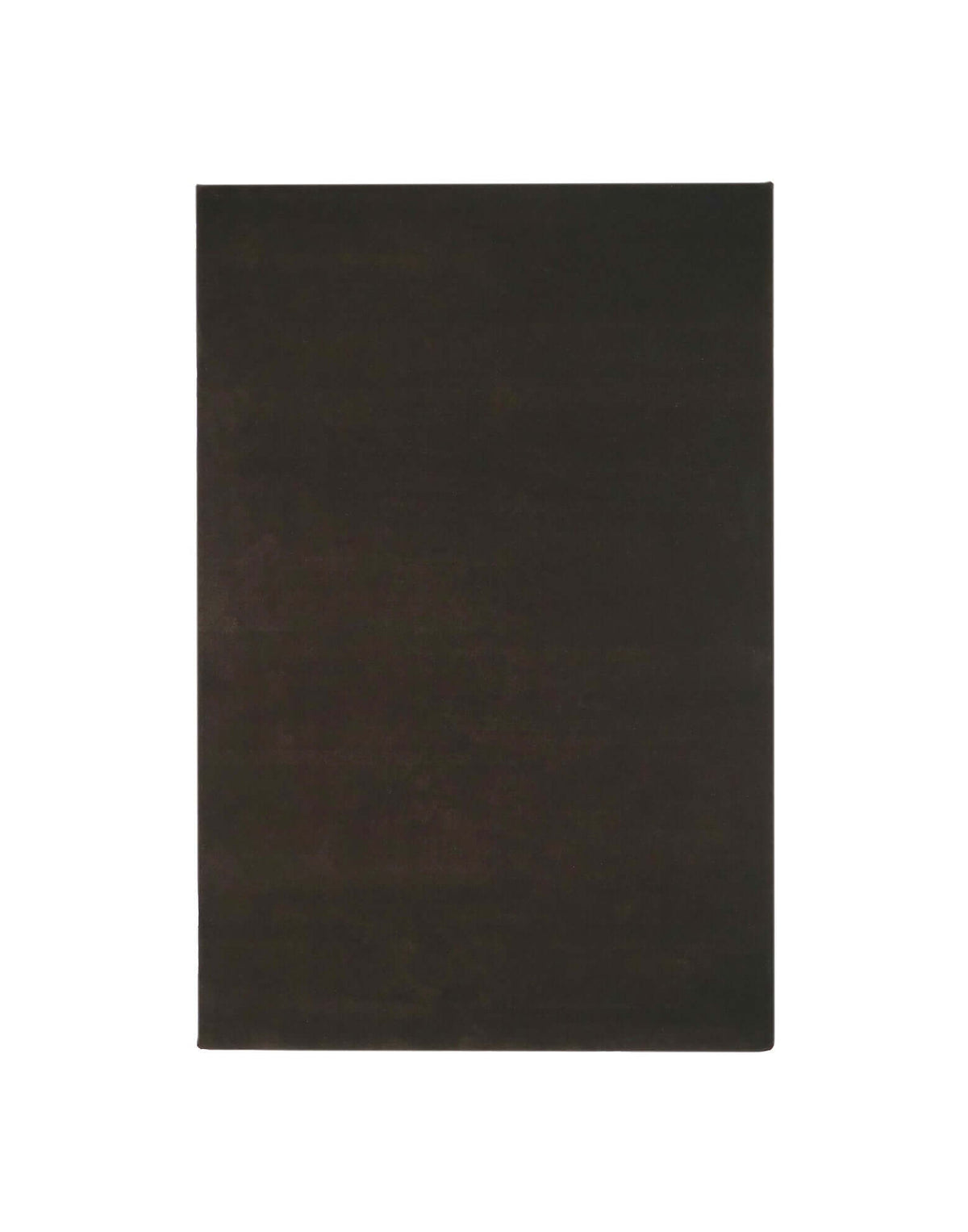 I C O N - C H O C O L A T E luxury handmade rug by Cherom, black New Zealand wool, modern design.
