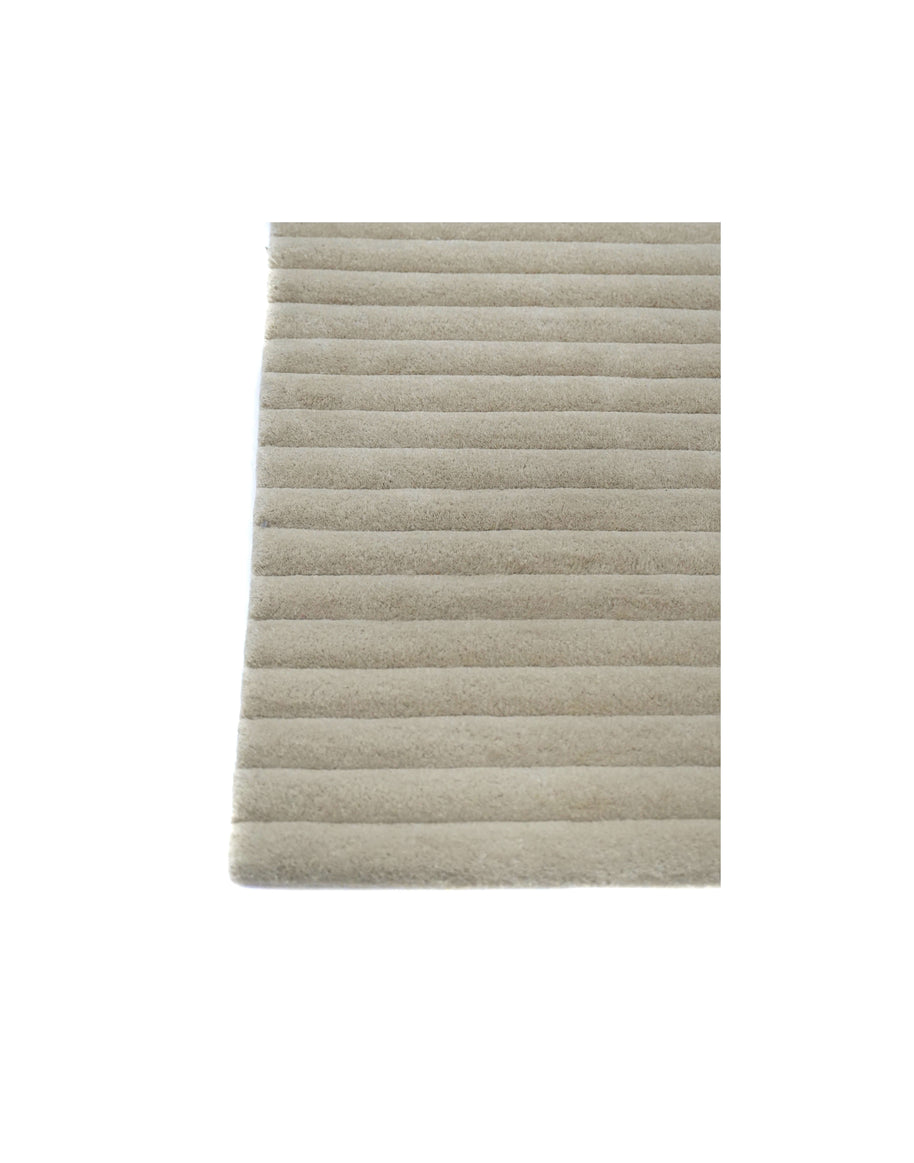 S C U L P T E D - C O R D U O Y luxury handmade rug by Cherom in soft New Zealand wool.