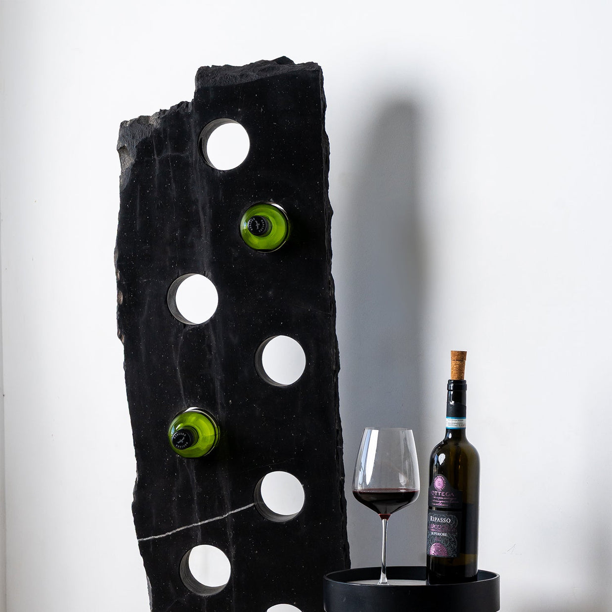 Boulder Marble Wine Rack