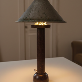 CDL132 Battery operated Rustic Heritage Lamp