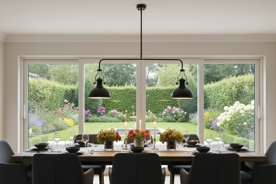 A Twin-Dining Pendant Light
