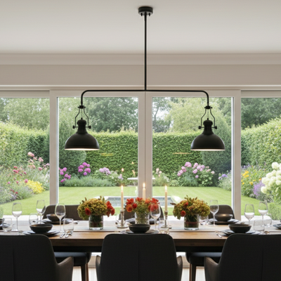 FLH109.A Twin-Dining Pendant Light