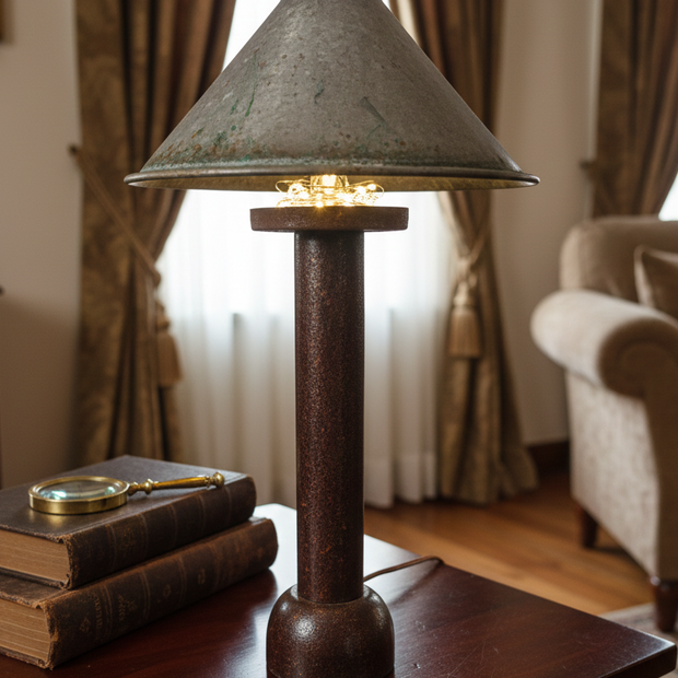 CDL132 Battery operated Rustic Heritage Lamp