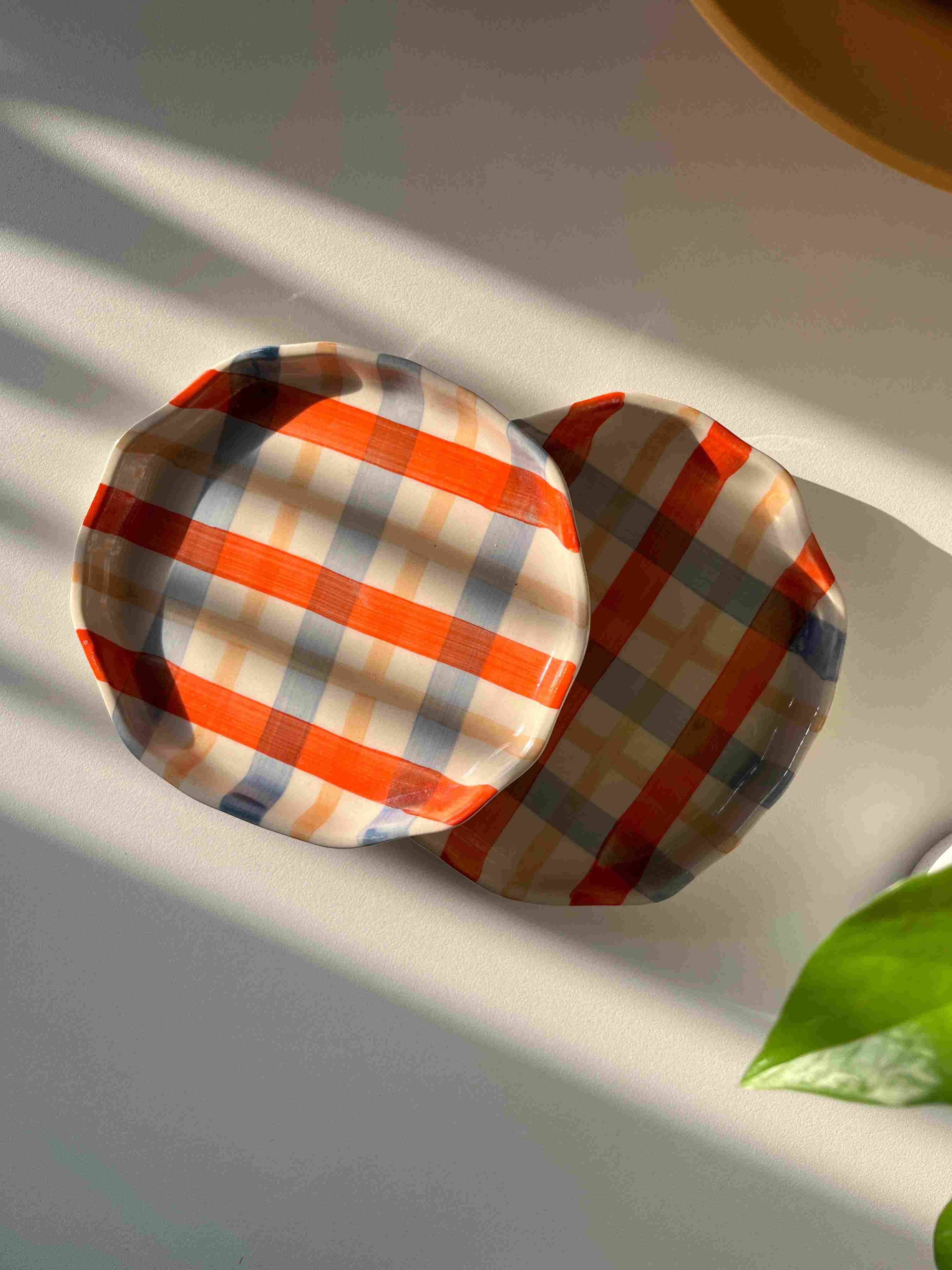 Plaid Plate - Single