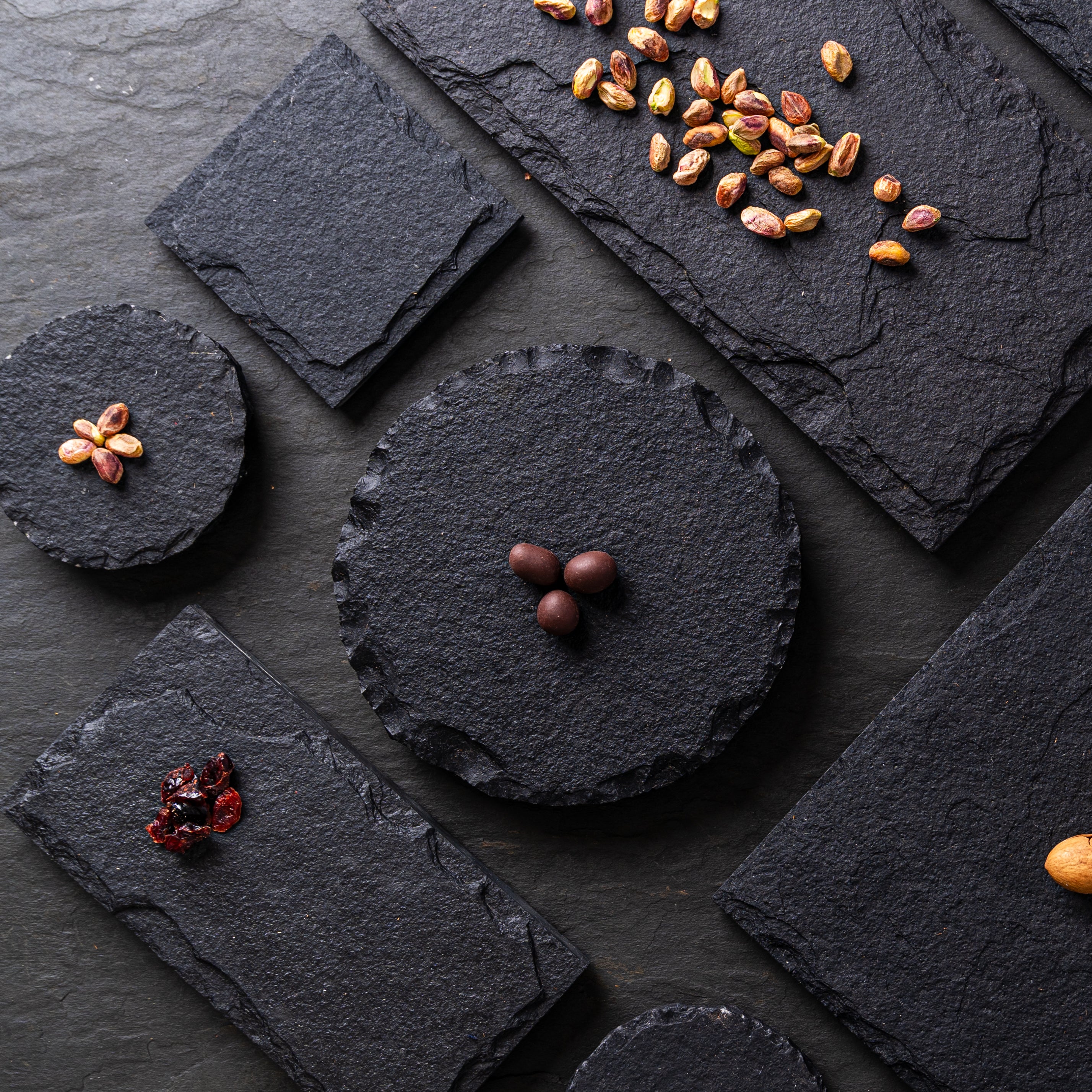 Round Slate Platter