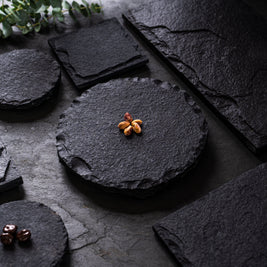 Round Slate Platter