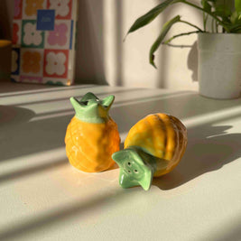 Ananas Salt & Pepper Shakers - Single Pair