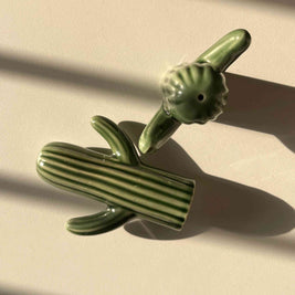 Salt and pepper shakers, cactus shakers, tableware trinket, dopamine decor, quirky shakers