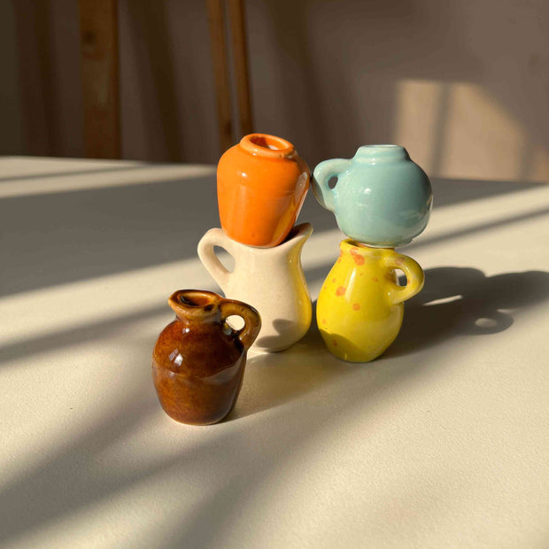 Nonna's Pots - Set of 5 Mini Fridge Magnets
