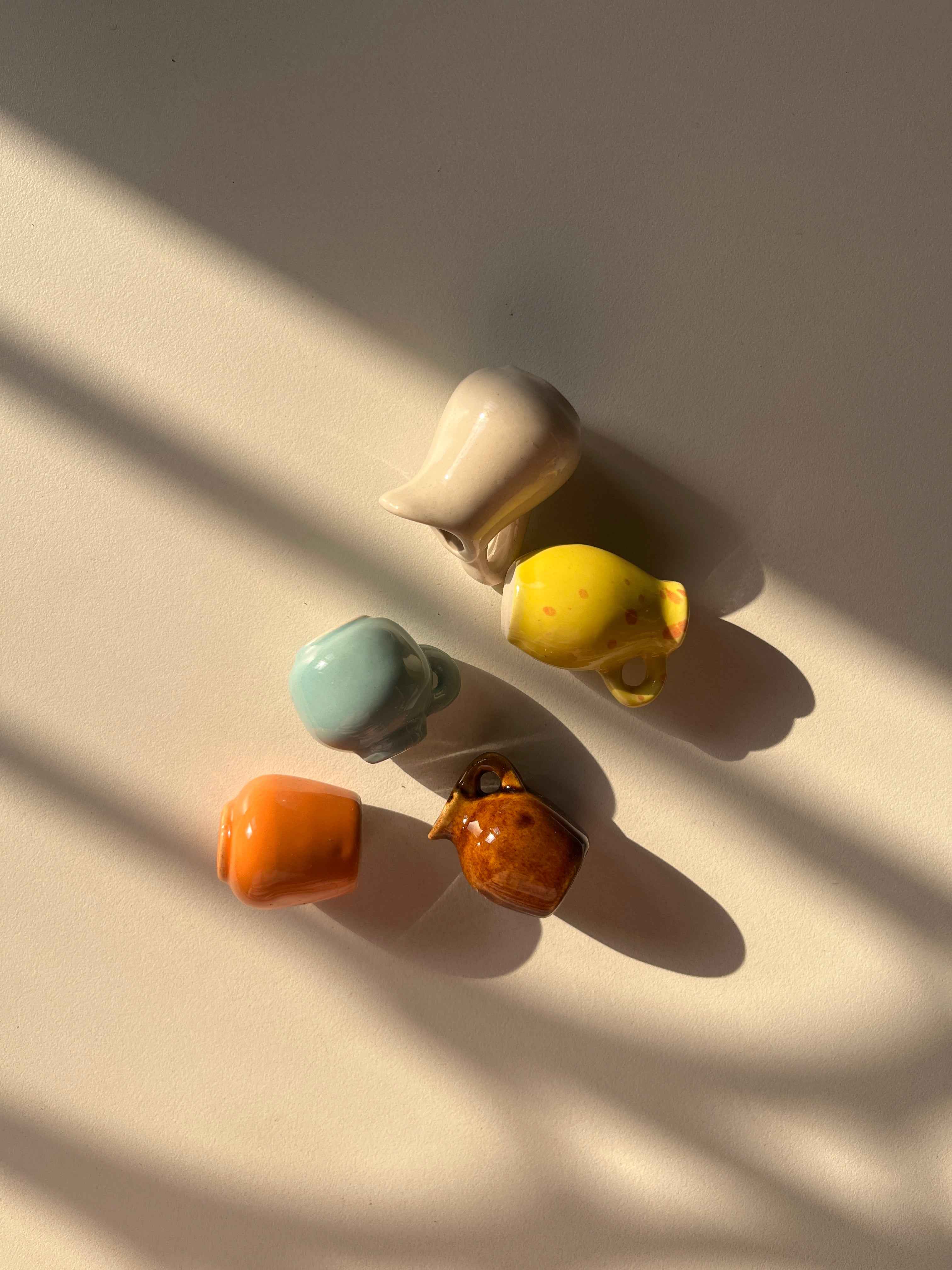 Nonna's Pots - Set of 5 Mini Fridge Magnets