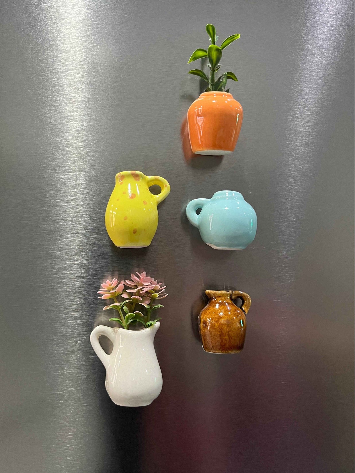 Nonna's Pots - Set of 5 Mini Fridge Magnets