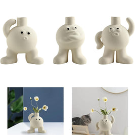 Big Feet Flower Pot – Hip Hop Porcelain Planter - https://artecasa.in/