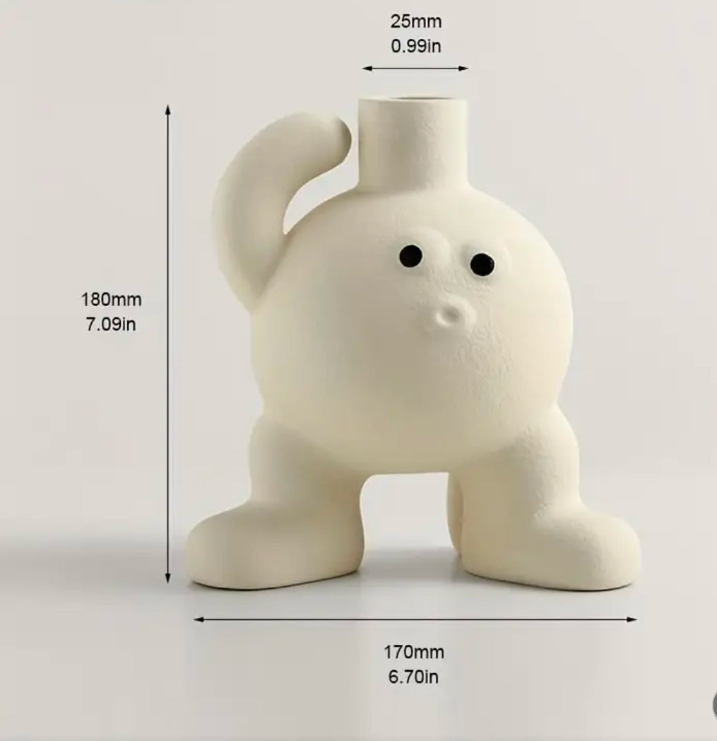 Big Feet Flower Pot – Hip Hop Porcelain Planter - https://artecasa.in/