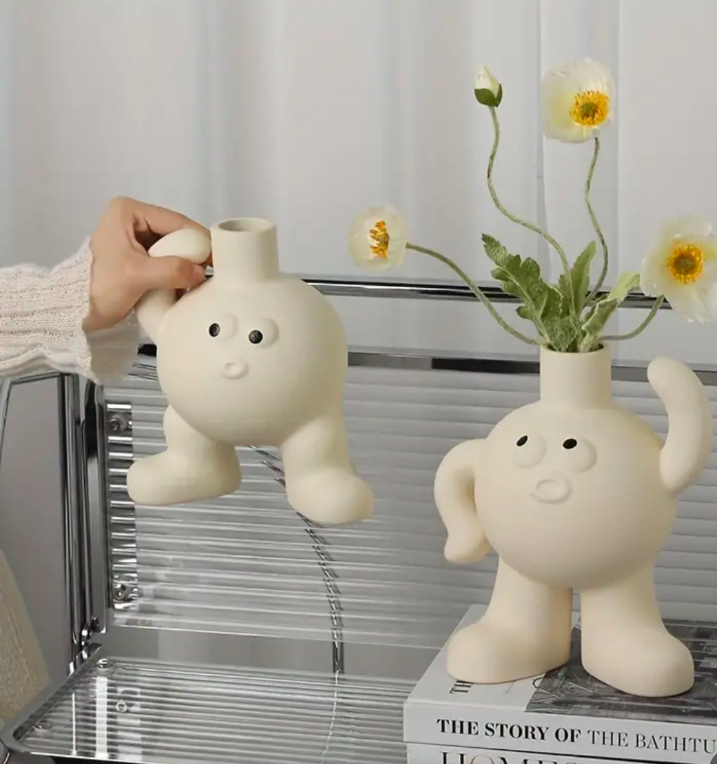 Big Feet Flower Pot – Hip Hop Porcelain Planter - https://artecasa.in/