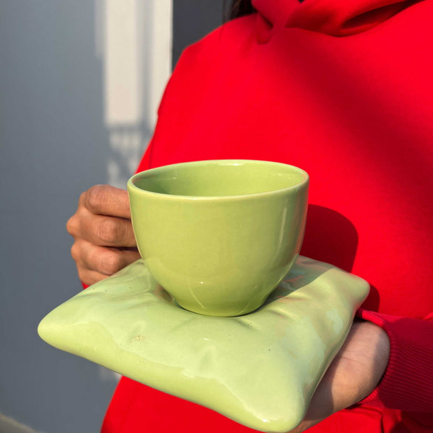 Pillow Talk Cup & Saucer Set - Single