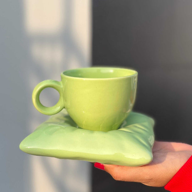 Pillow Talk Cup & Saucer Set - Single