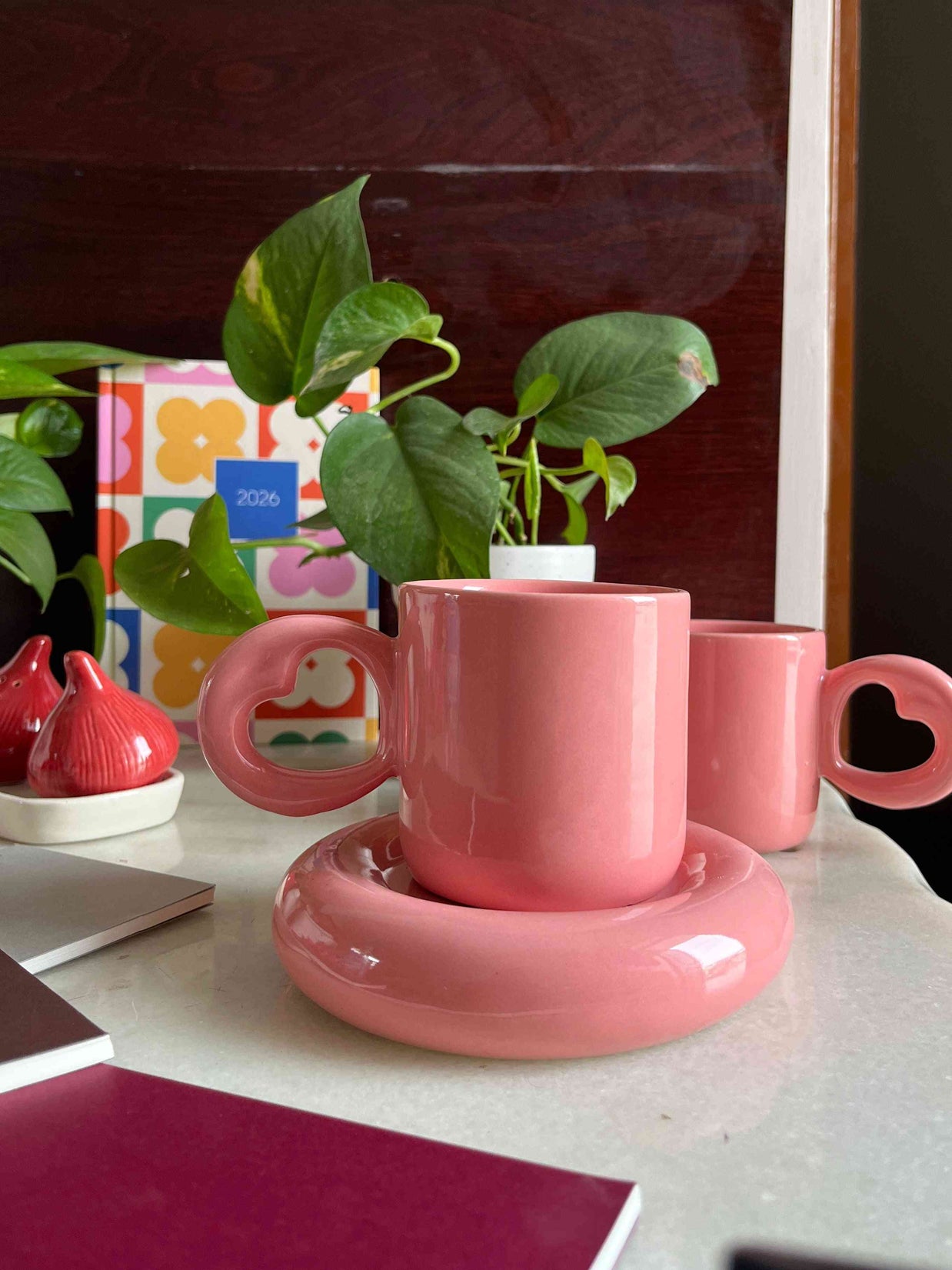 Sweetheart Tubby Mug & Saucer Set - Single