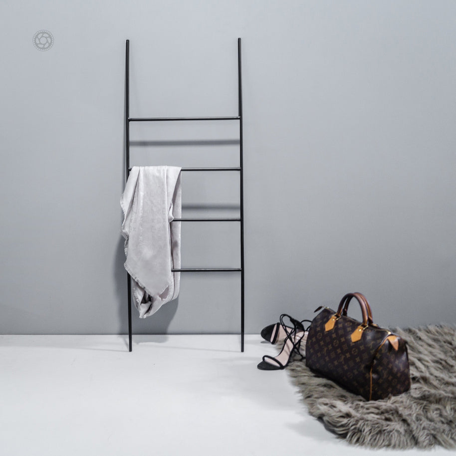 Iron Ladder Home Decor Black Metal - The Black Steel