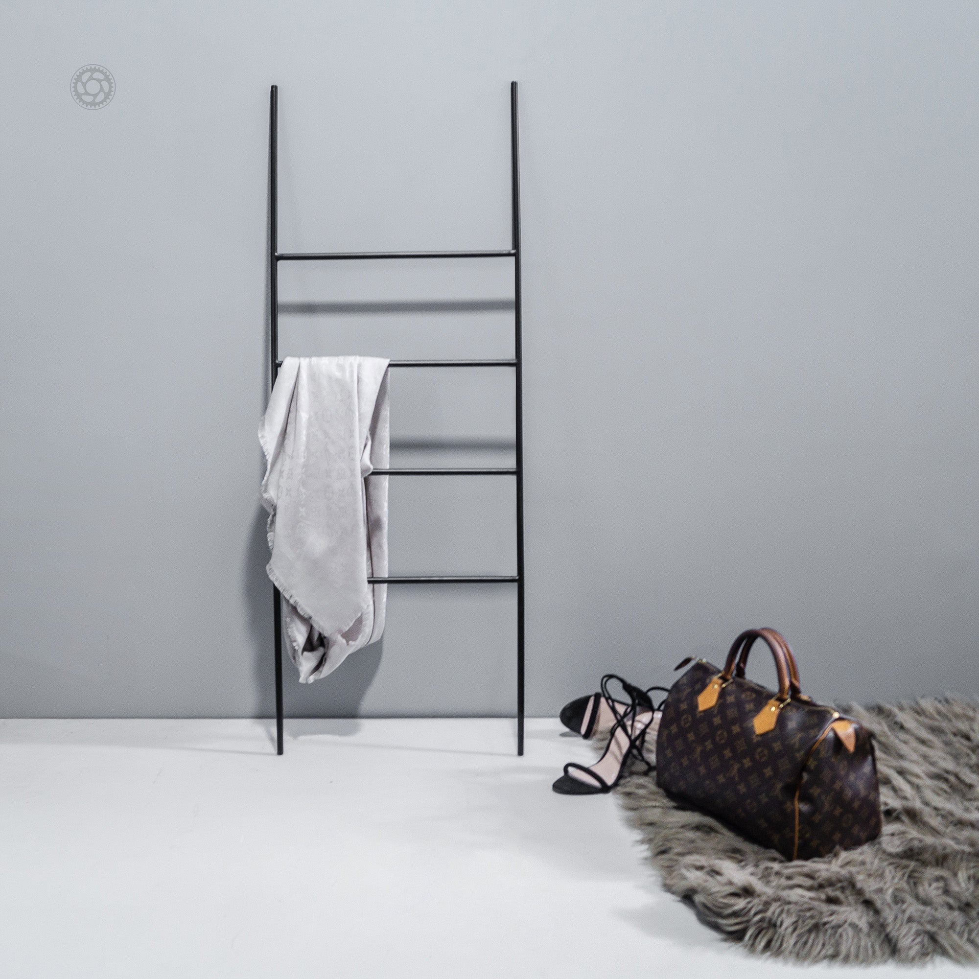 Iron Ladder Home Decor Black Metal - The Black Steel