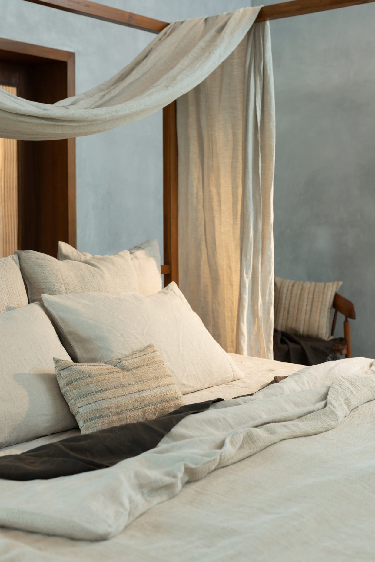 Flax duvet cover