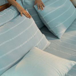 Skyway pillow covers