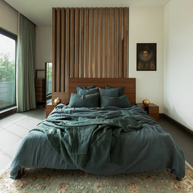 Orion waffle duvet cover