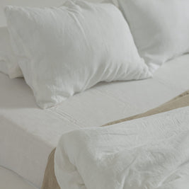 White bedset