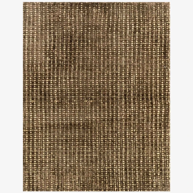 Meraki Jute & Silk Rug / Chocolate
