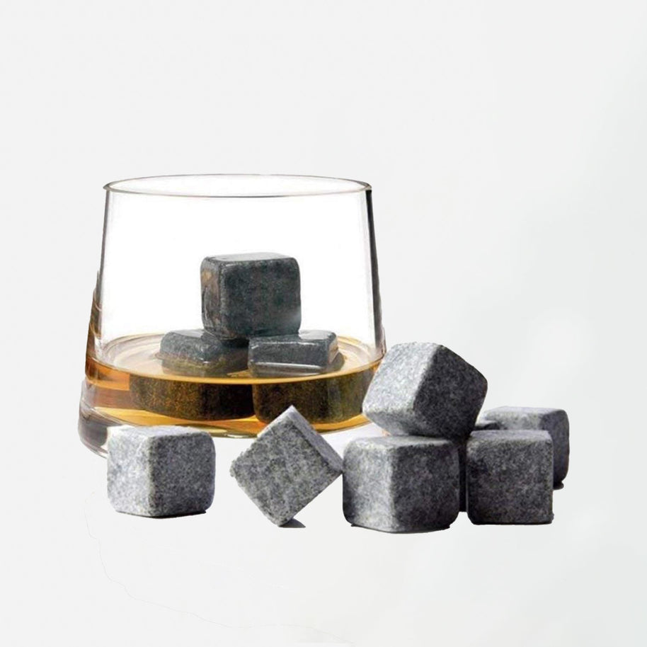 Whiskey Stone Cubes Set of 6