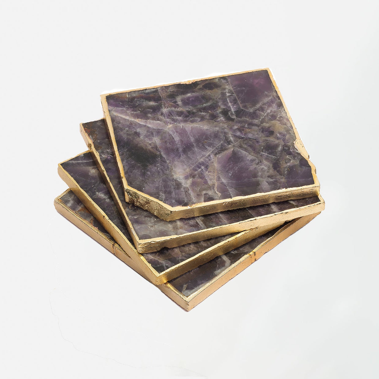 Semi Precious Coasters Set of 4