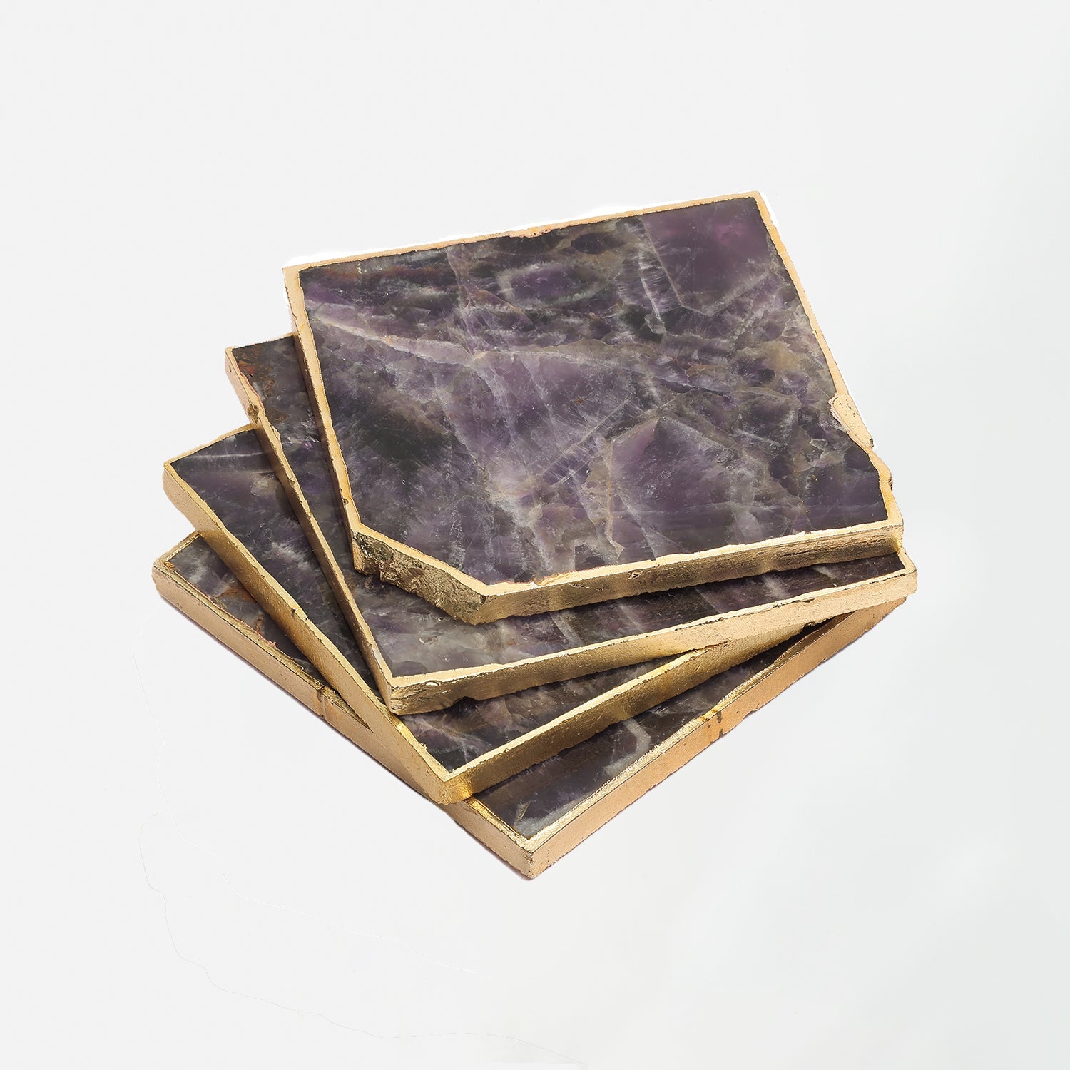 Semi Precious Coasters Set of 4