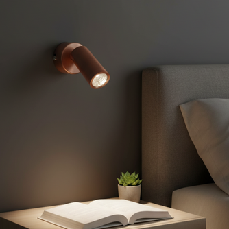 AL106 Mini Size Rose Gold Finish LED Spotlight
