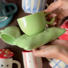 Pillow Talk Cup & Saucer Set - Single