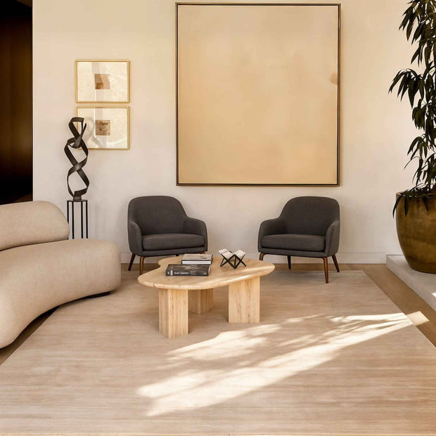 Plush Wool Rug / Sand