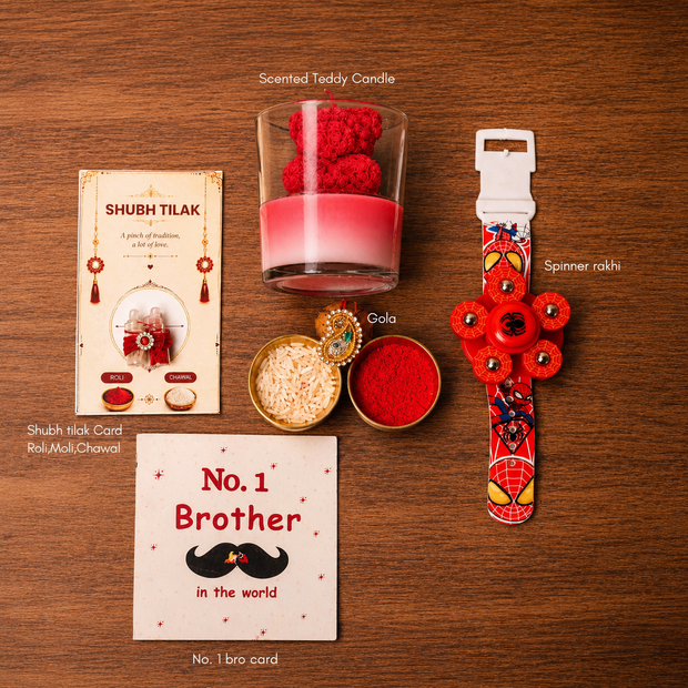 Chotu Bhai Adventure Rakhi Hamper - https://artecasa.in/