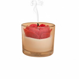 ruby heart candle romantic valentine gift by artecasa