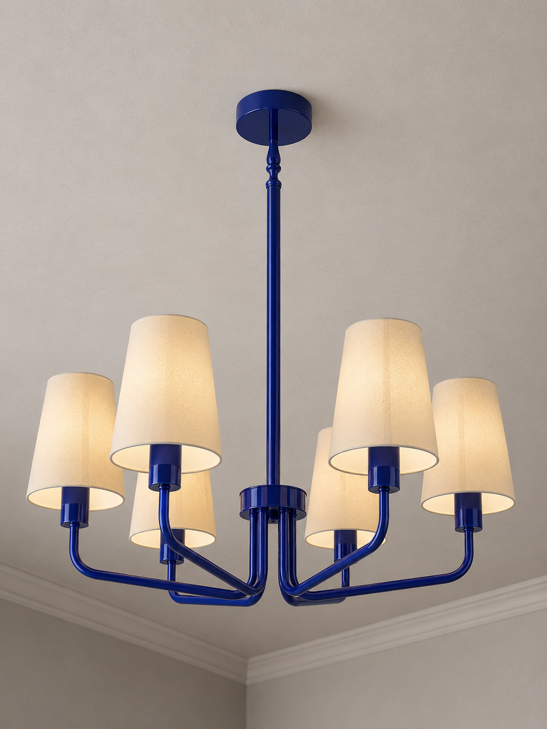 CLR129 Royal Blue Fusion Chandelier