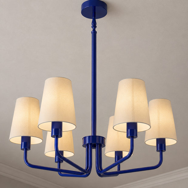 Royal Blue Fusion Chandelier